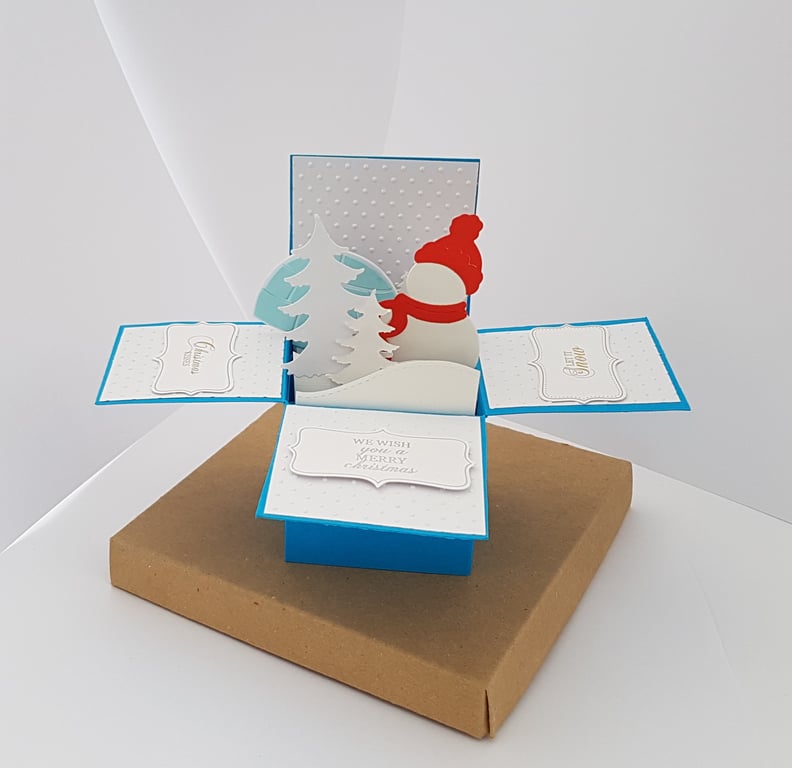 Christmas Landscape Box card