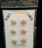 Buttons Handmade Embroidered Yorkshire Style  - Image 1
