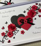 Personalised Handmade Valentine’s Card With Gift Boxed Wife Girlfriend 