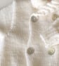 Hand knitted babys merino jacket  - Image 4