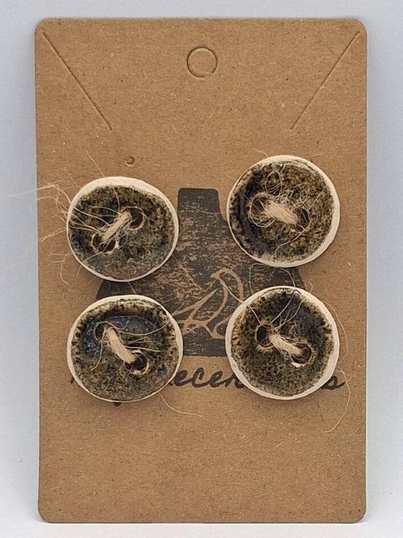 Ceramic buttons 