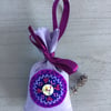 Embroidered Lavender Bag