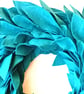 Decorative Felt Wreath, Forest Green 'Leaves' Wreath, minimalist, simple. - Image 7