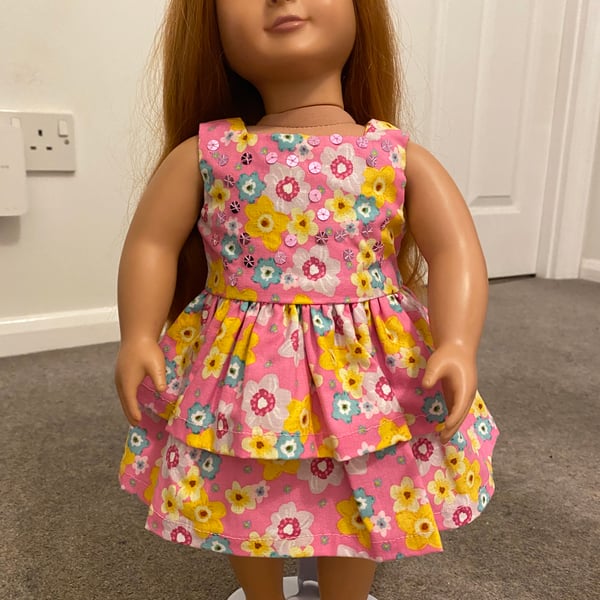 Dolls Clothes Dress with sequins 