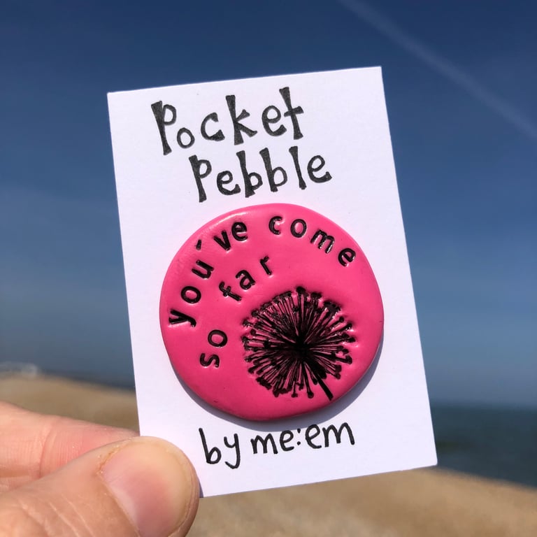 You’ve Come So Far Pocket Pebble