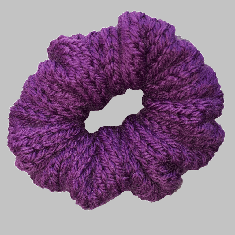 KNITTING PATTERN PDF Falkland Scrunchie