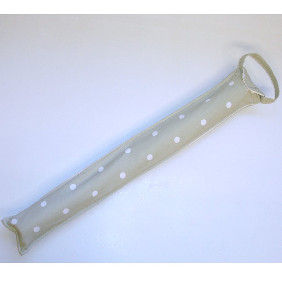 Descant Recorder Case Green Polka Dots