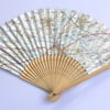 Unique handmade Fan, created using recycled map paper 