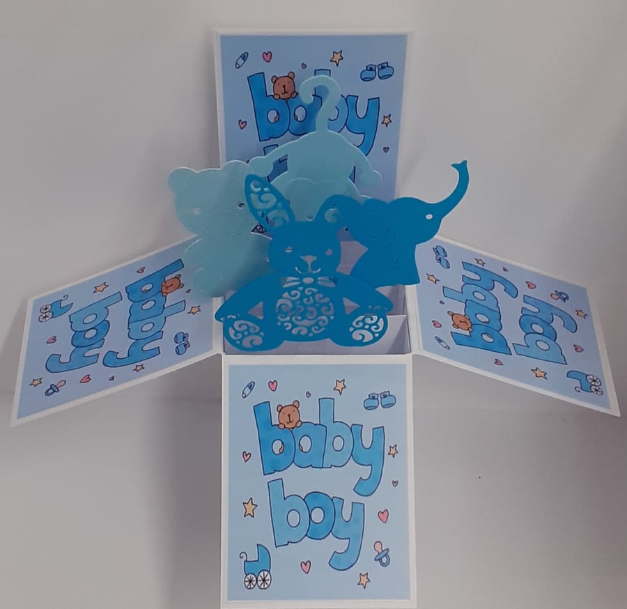 New Baby Boy Card 