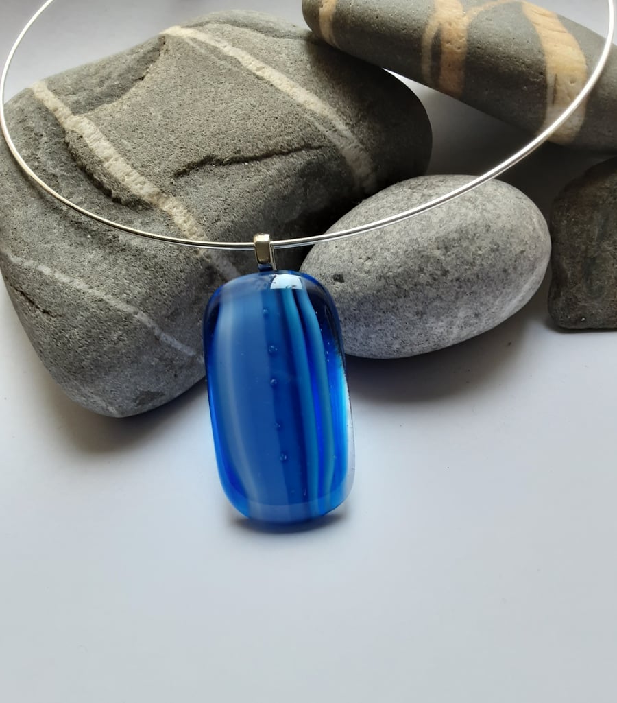 Fused Glass Pendant 