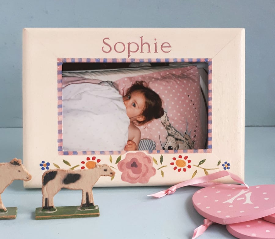  Gypsy Rose, Personalised Photo-Frame.