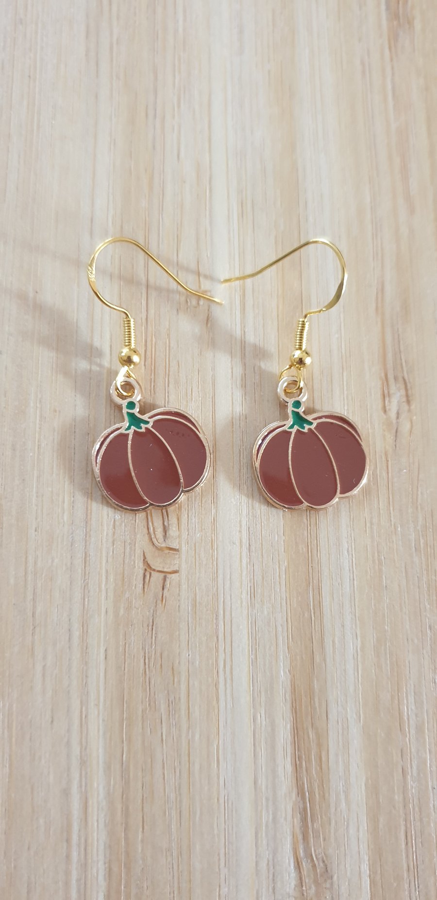 Pumpkin earrings 