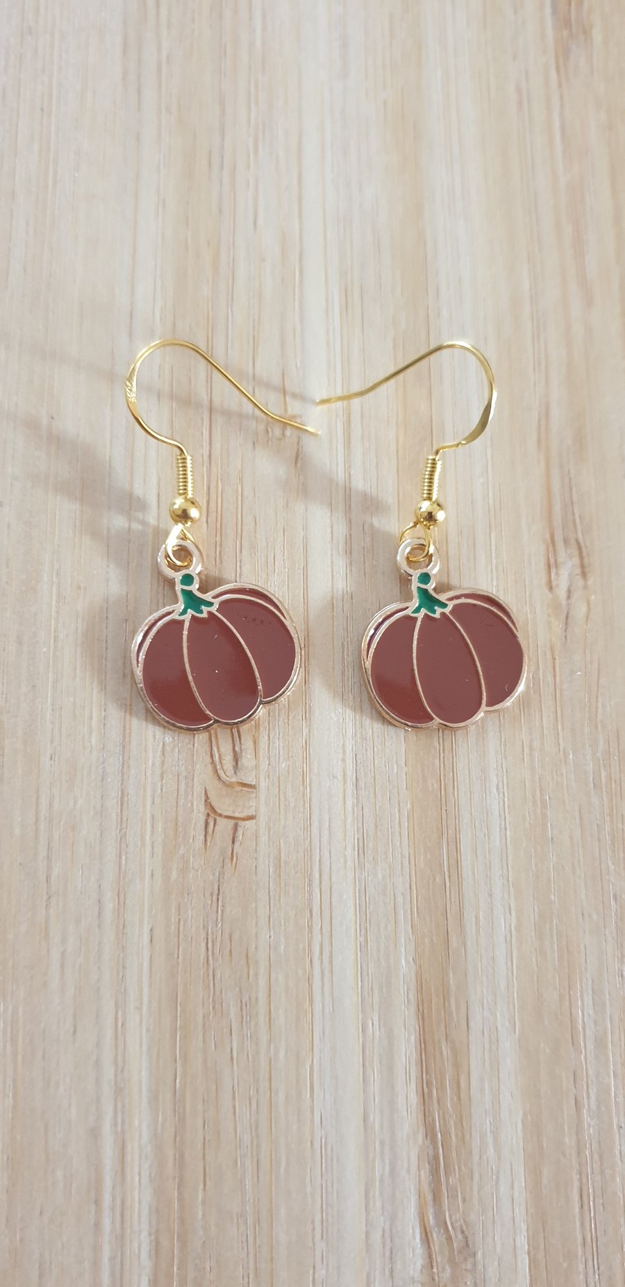 Pumpkin earrings 