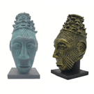 Igbo-Ukwu bust, 3d printed african statue, nigerian tribal art, igbo figurine