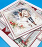 Christmas card, Couple, Large, 3d - Image 3