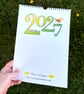 2027 Art Wall Calendar - Flowers, Birds, Nature - Image 1
