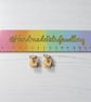 S'mores mini hoop earrings - Image 5
