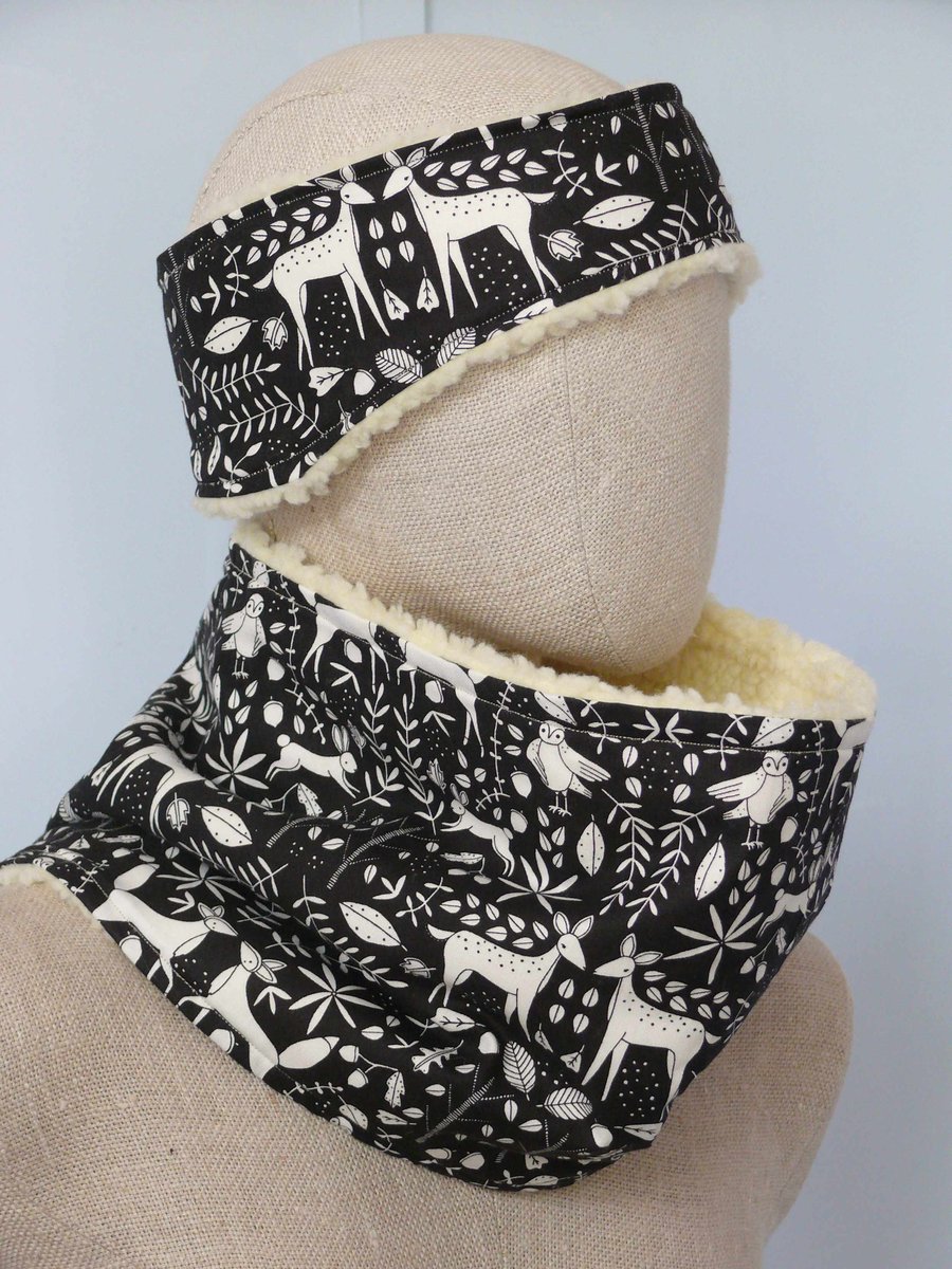 Nordic Headband and Snood Set 