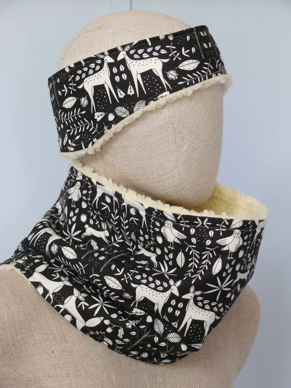 Nordic Headband and Snood Set 