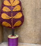 Plum tree with gold leaves - Image 1