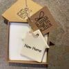 A little hug in a box  New Home  porcelain gift 