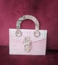 Light Pink Script Gift Card Holder - Image 1