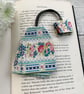 Bookmark, floral tea bag bookmark - Image 2