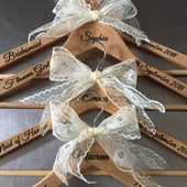 Personalised Wedding Hangers