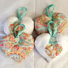 Lavender hearts gift set(blue)