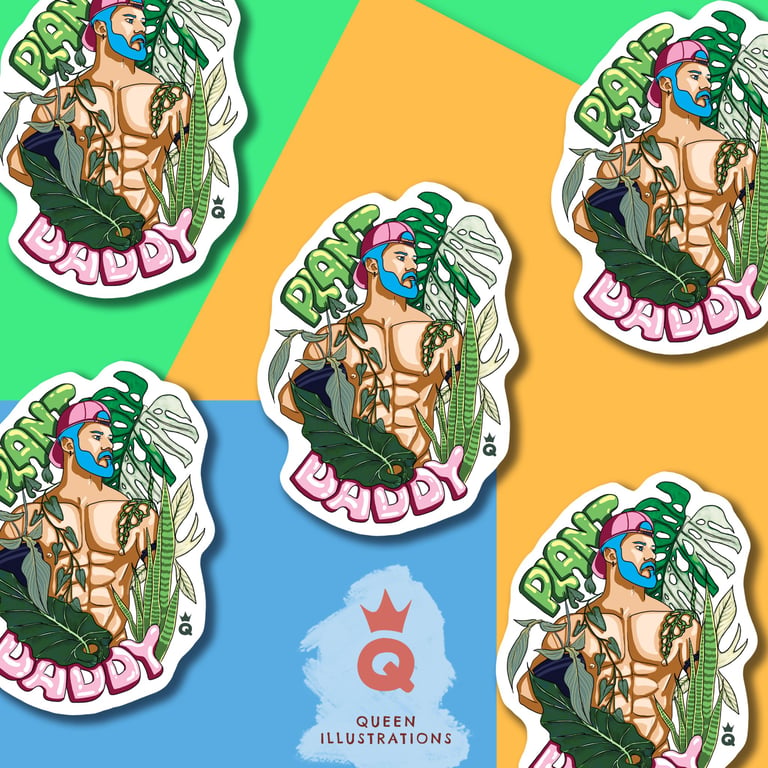 PLANT DADDY Sticker