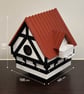 Homemade Tudor Bird House with Feeder (Magnetic) - Image 5
