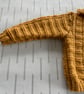 Patterned cardigan with collar - Image 3