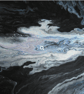 "Astral Flow" Original Handmade Acrylic Canvas Painting Gift Idea - Image 5