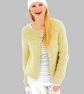 VINTAGE KNITTING PATTERN PDF Ladies One Button Wonder Cardigan - Image 4