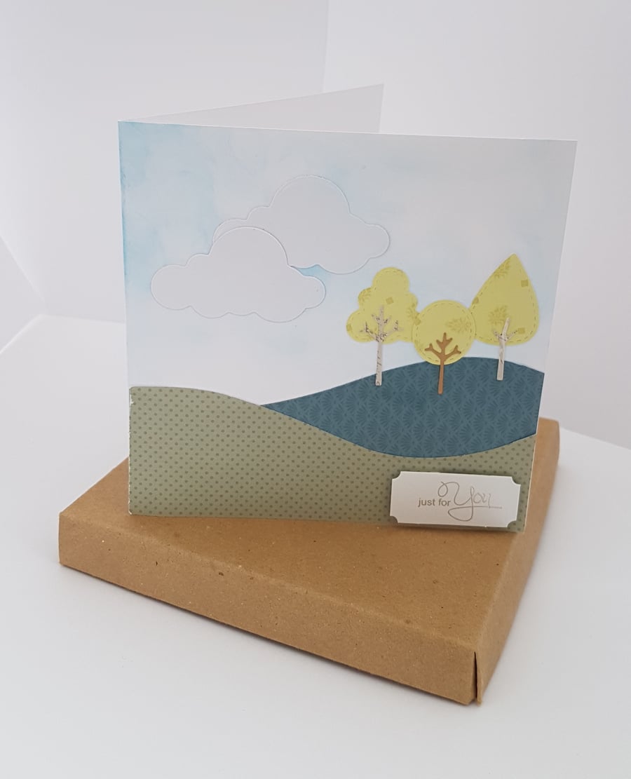 Landscape Just for You card
