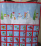 Snowmen fabric Advent Calendar  - Image 1