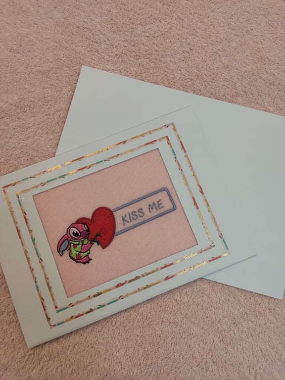 Kiss Me - Valentine's Card