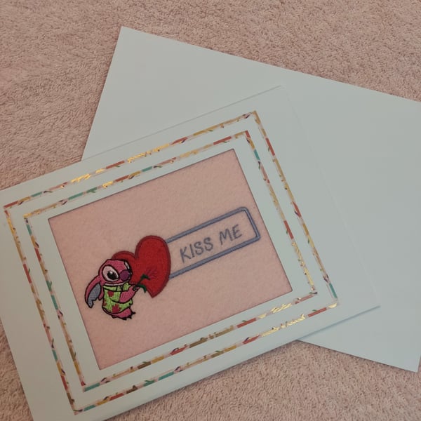 Kiss Me - Valentine's Card