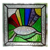  Stained Glass Suncatcher After the Rain Rainbow Handmade