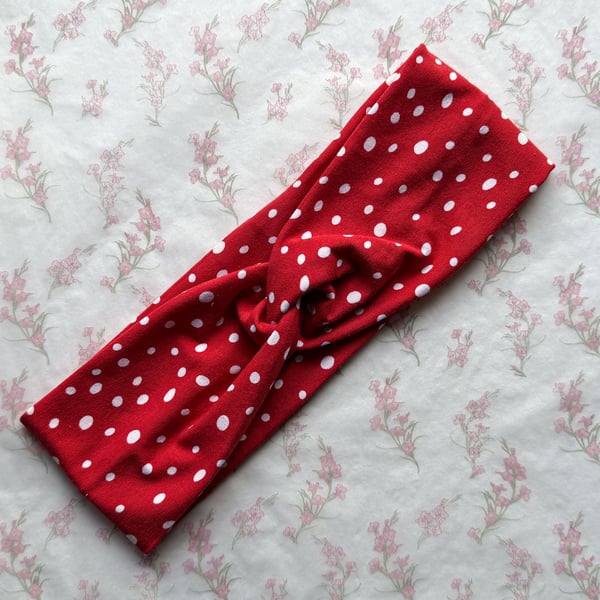 Women's Twist Knot Headband-Hairband Knot-Jersey Twist Headband-HA002