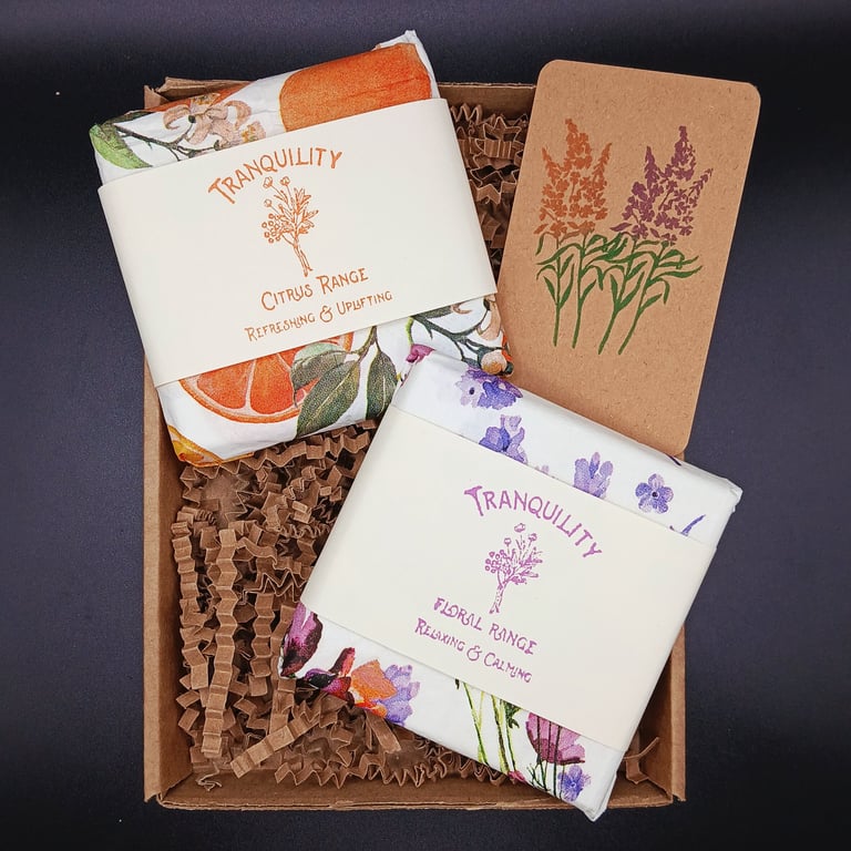 Aromatherapy Botanical Wax Melts for Travel Lovers - Provence & Italian Garden