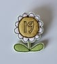 'Birthday Flower' - Personalised Handmade Brooch - Image 4