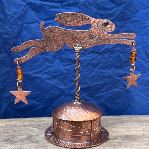 Copper Hare Box