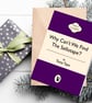 Funny Christmas Card - Why Can't We Find the Sellotape - Penguin Style A5 Card - Image 2