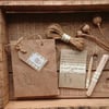 Gardener’s Gift Set – Wooden labels, seed envelopes, twine & pencil 