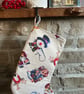 Vintage Style Cute Characters Christmas Stocking - Image 6