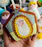 Felt Nativity Advent Garland. Handmade set of 24 felt decorations. - Image 10