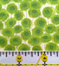 Liberty Fabric 10" Square : XANTHE SUNBEAM Green - Image 2