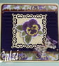 Pansy Blank Greeting Card - Image 1