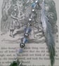 SALE Feather & Bird Nest Bookmark 